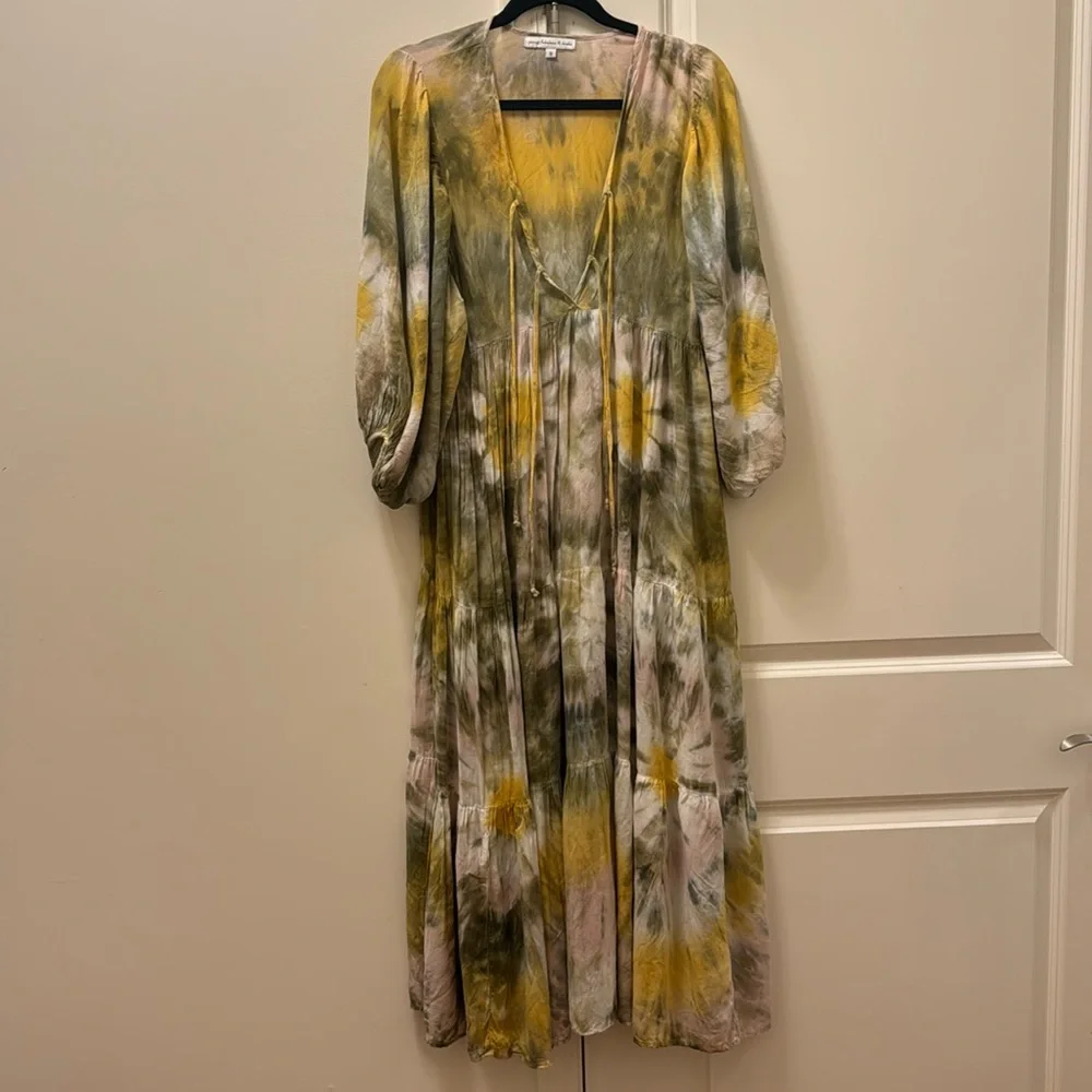 Young Fabulous and Broke Tie Dye Boho dress - Picture 1 of 8